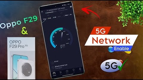 How to Enable 5G Network on Oppo F29 / F29 Pro | Oppo F29 Pro 5G Network Settings