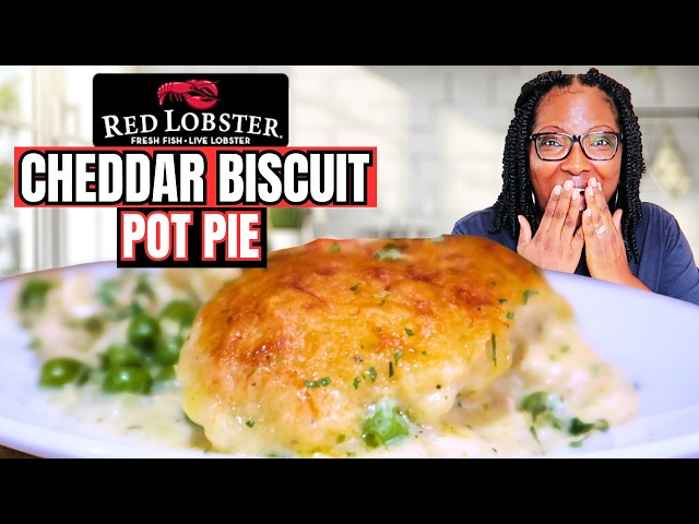 I Tried the Viral Red Lobster Cheddar Biscuit Chicken Pot Pie Recipe | Is  It Worth It? - YouTube