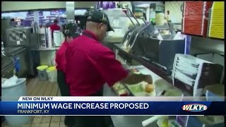 Minimum wage increase proposed for Kentucky
