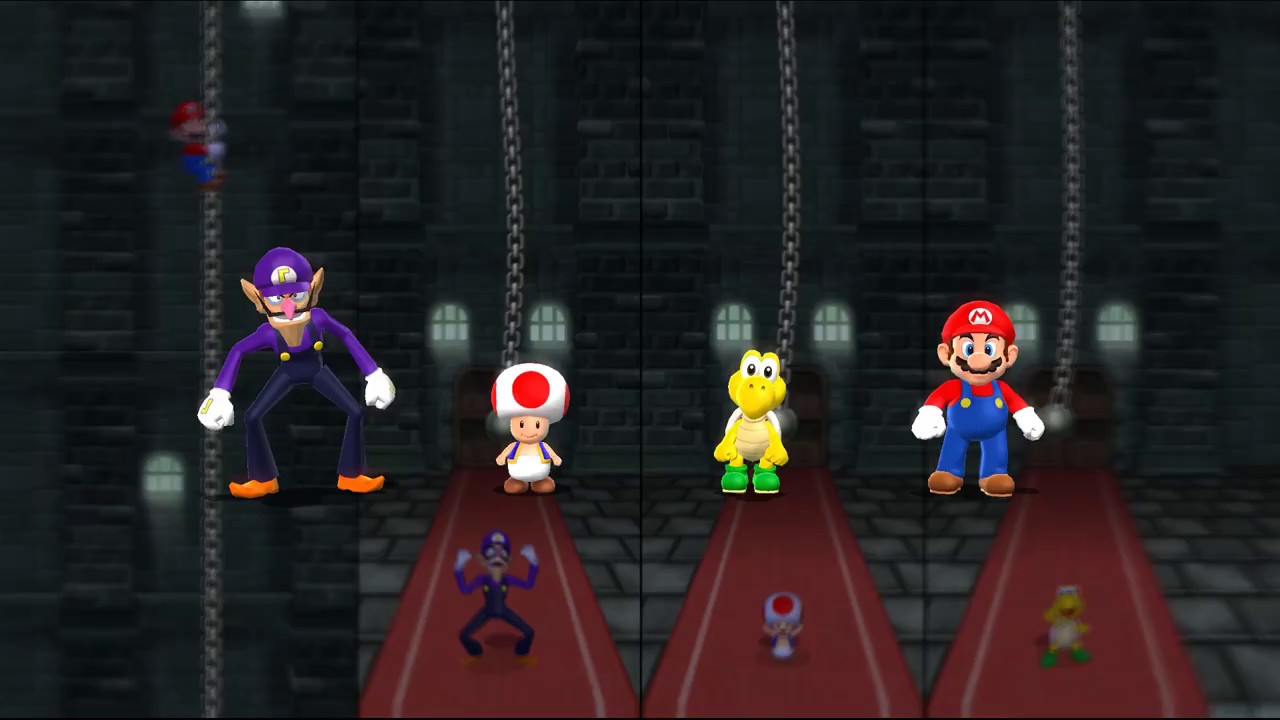 Mario Party 9 Garden Battle - Mario vs Waluigi vs Toad vs Koopa | Mario Gaming #25