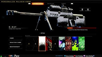 Black Ops 4 - HOW TO PUT ANY REACTIVE CAMO ON ANY GUN!