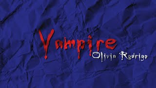 Vampire [Olivia Rodrigo]