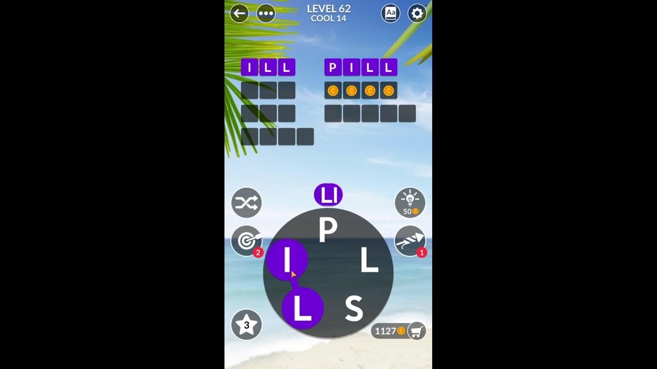 Wordscapes Uncrossed Level 62 Answers - YouTube