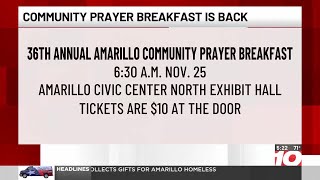 Tickets available for 36th annual Amarillo Community Prayer Breakfast