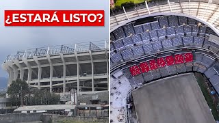 Less than 100 days! This is how the renovation of Azteca Stadium is progressing.