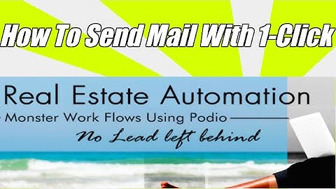 A Guide To Setting Up Your Podio to Click2Mail Integration Today