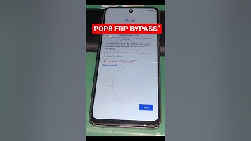 Bypass FRP Tecno Pop 8 (BG6/BG6M) — No PC Method