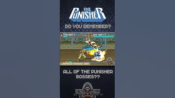 the Punisher was legendary #arcade #capcom