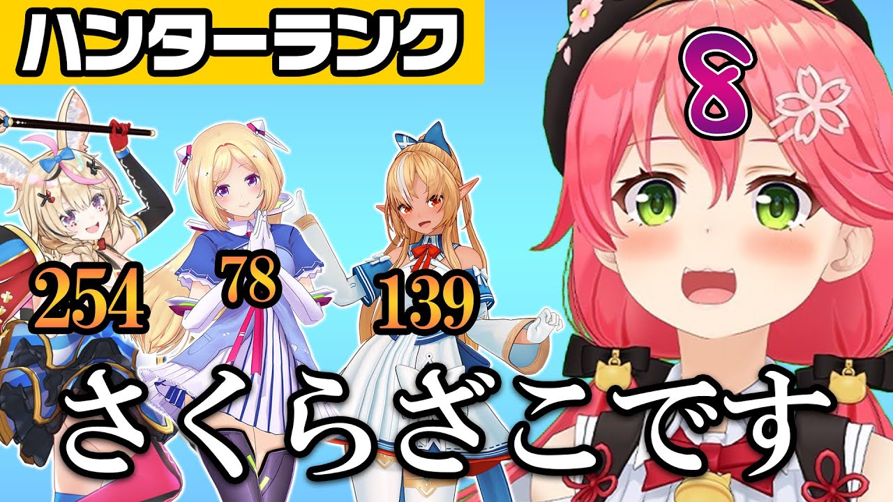 モンハンコラボ さくらみこまとめ【ホロライブ 】【切り抜き】