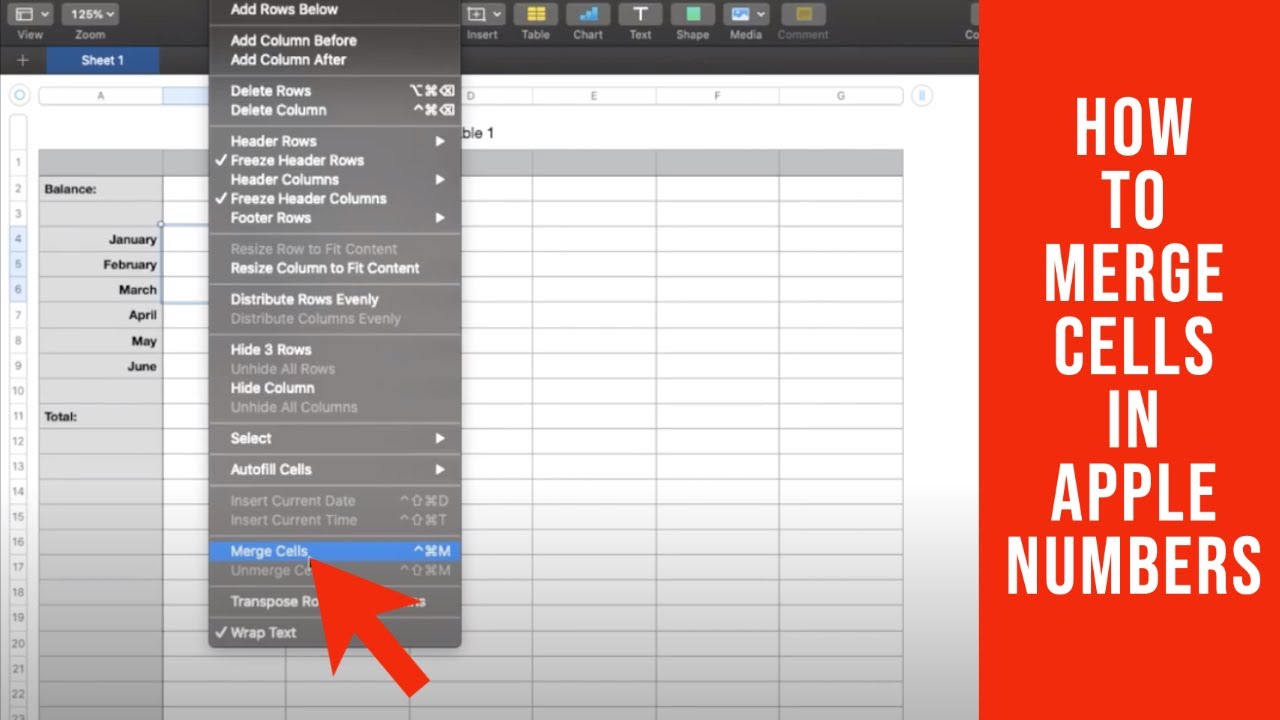 shortcut for merge and center in excel 201