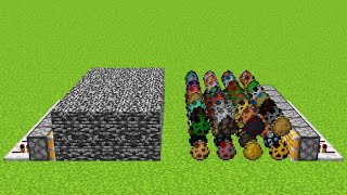 X999 bedrock block and all eggs combined