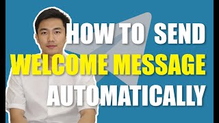 How to Set Welcome Message For Telegram Bot | OnlyTG | Echo #telegram