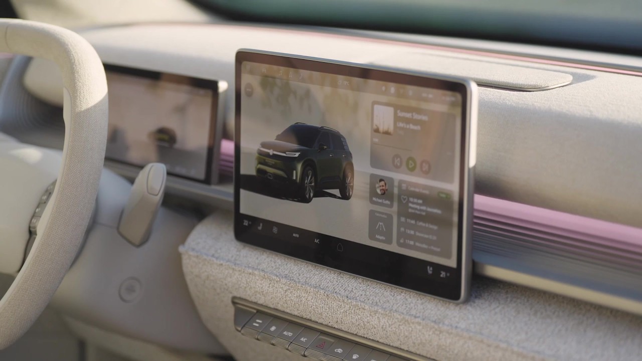 The new Volkswagen ID. Cross Concept Interior Design