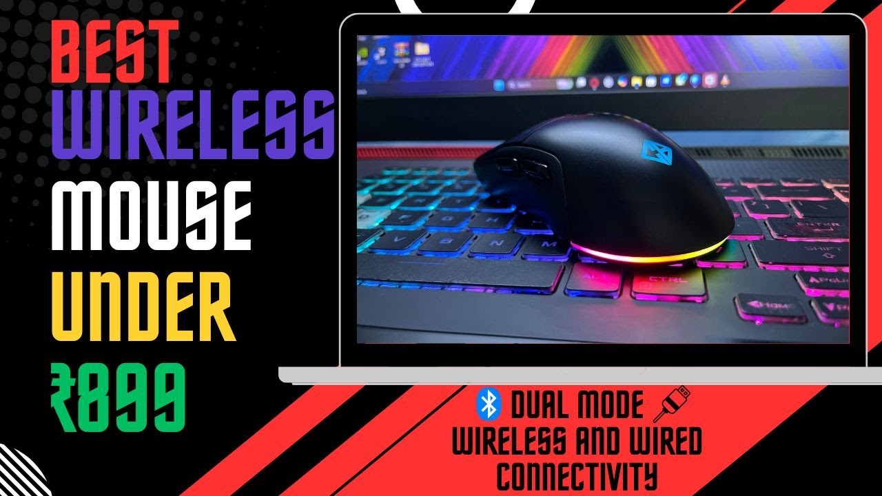 BEST WIRELESS GAMING MOUSE UNDER ₹899 | COSMIC BYTE RAPTOR | UNBOXING ...