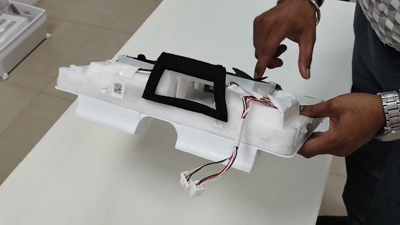 Freezer ducting air flow description 