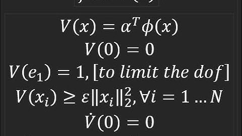 sos programming to prove global asymptotical stability