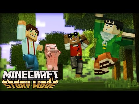 Minecraft Story Mode - INÍCIO DA AVENTURA! #1 (Episódio 1)