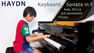 Haydn - Presto from Haydn Sonata in F Hob.XVI:23