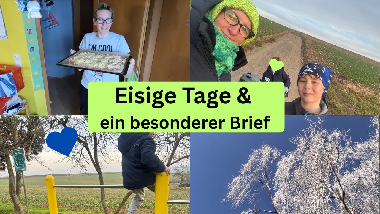 Brüderduell, eisige Tage & ein besonderer Brief / dorfkidz #winter #vlog