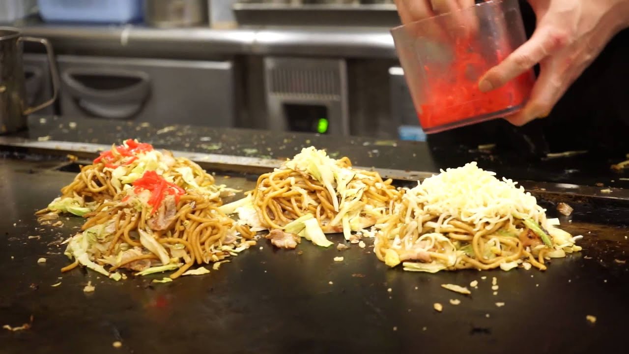 Making Okonomiyaki AKA Japanese Pancakes 