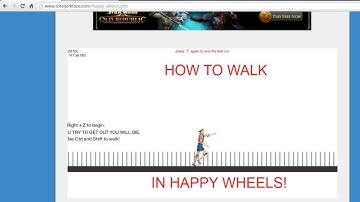Happy Wheels Making - Walking PLAYER Character
