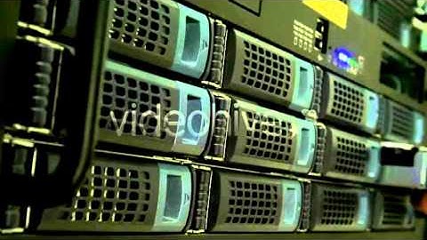 Adding Hard Drives To Server (Close-Up) | Stock Footage - Videohive