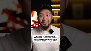 HINDARI 10 MAKANAN INI HABISI LEMAK VISERAL PERUT TURUN 3-5KG DALAM 7 HARI #shorts