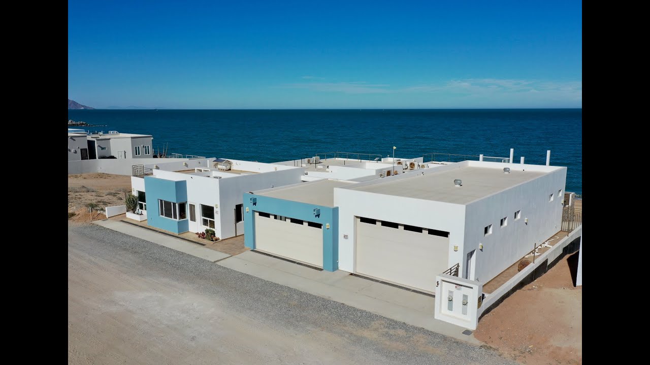 Beachfront Home on the Sea of Cortez, San Felipe, Baja California, Mexico. Watch in HD!