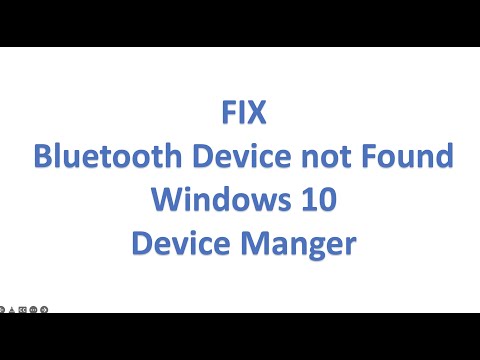 FIXED Missing Bluetooth