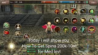 How To Get Spina For Newbie Without Minnig Or Bossing-Iruna Online