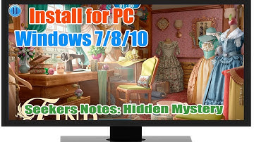 Seekers Notes: Hidden Mystery for PC Windows - Soft4WD