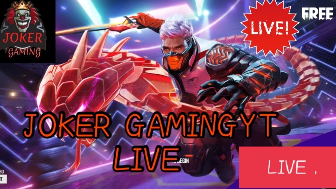 JOKER GAMINGYT Live Stream YouTube