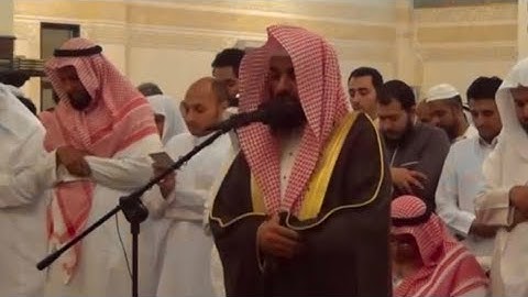تلاوة رائعة للشيخ عبدالعزيز الدرويش من ليالي رمضان ١٤٣٦