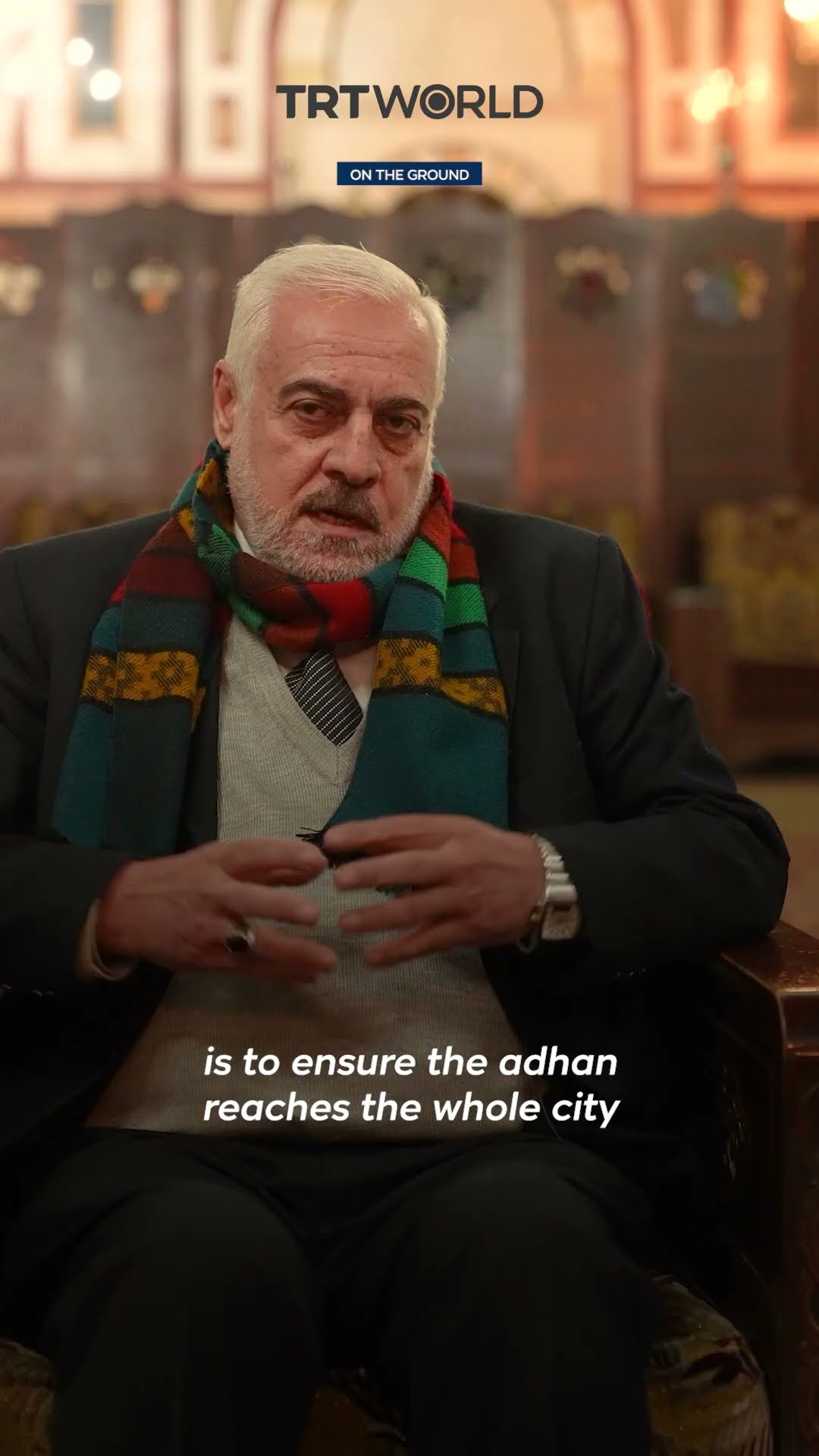 Unique call to prayer in Syria's Umayyad Mosque
