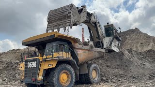 Liebherr 9350 | Hitachi 2600 | Dozer Cat D9T | Drilling MD 6290 | Mining Excavation ~ Miningstory