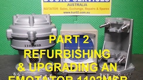 Emotator 1102MSB Rebuild & Upgrade Parts 2