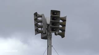 Whelen WS-2016 Siren Test, Alert, Livingston, WI