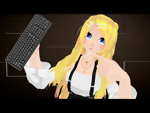 ASMR | Keyboard and Mouse triggers ⌨️ | Cosy | [V-Tuber]