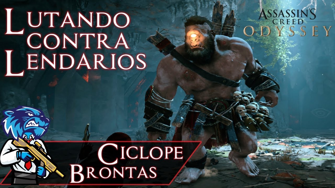 AC Odyssey - Lutando Contra Lendários: Ciclope Bronte (Hard Mode) 