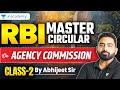 IBPS PO 2025 | RBI Master CIRCULAR CLASS 2 | Agency Commission | By Abhijeet Sir