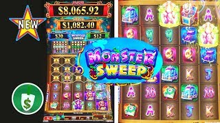 ⭐️ NEW - Monster Sweep slot machine, bonus