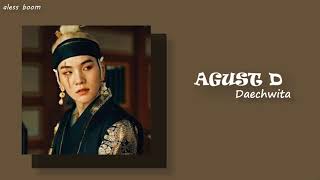 Agust D - Daechwita (AUDIO)