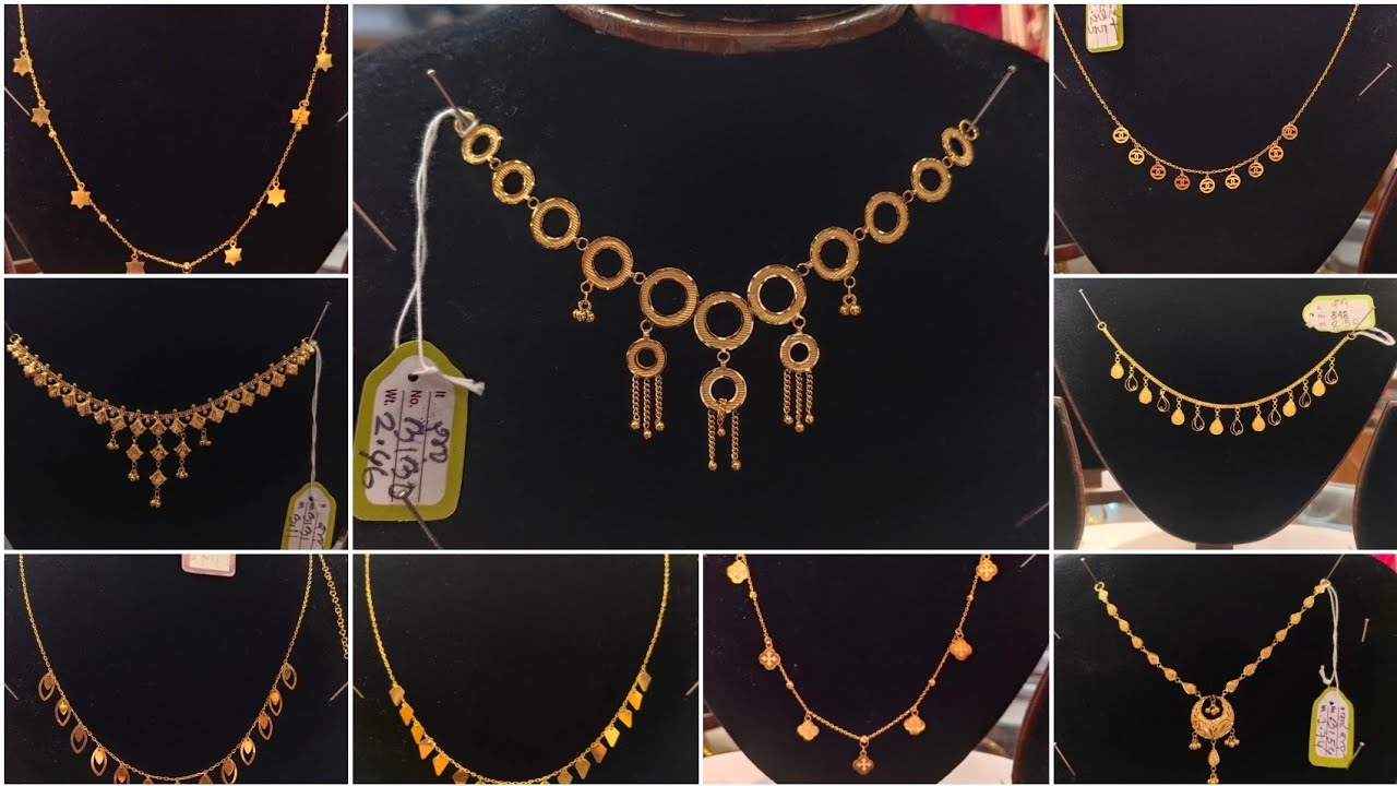 Fancy Daily Wear Gold Chain Designs | Simple Chain Designs With Pendant || gold chain design 2025 ||