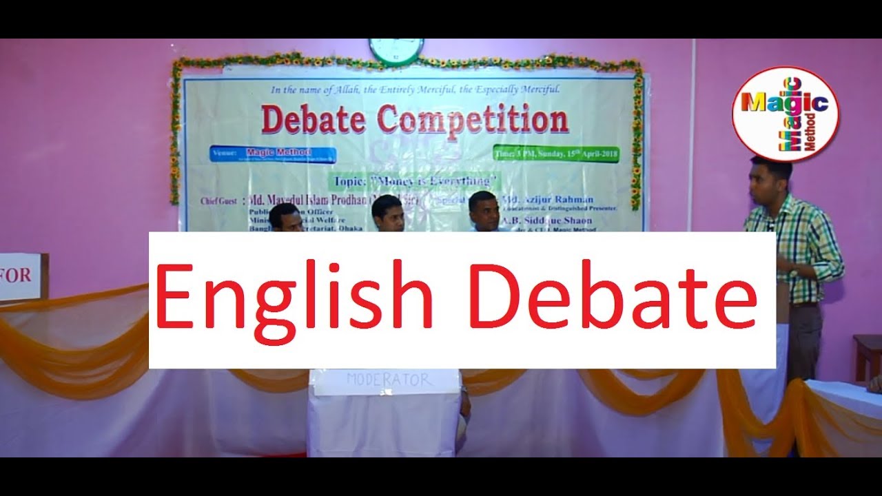 Дебаты на английском