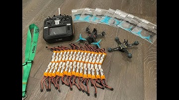 No gates No problem | Tinytrainer First Flights/Race Practice