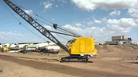1971 Koehring 305-1A 15 Ton Drag Line Crawler Crane Swing