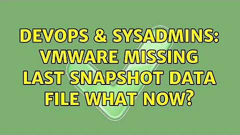 DevOps & SysAdmins: Vmware missing last snapshot data file what now?
