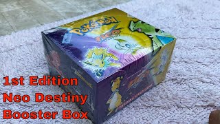 Pokèmon 1St Edition Neo Destiny Booster Box - Vintage - Pokèmon Wizards & Imc - Puntata 1