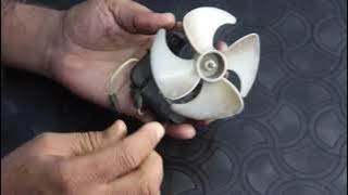 Fridge fan not working, fridge niche is not cooling, how to repair refrigerator fan motor