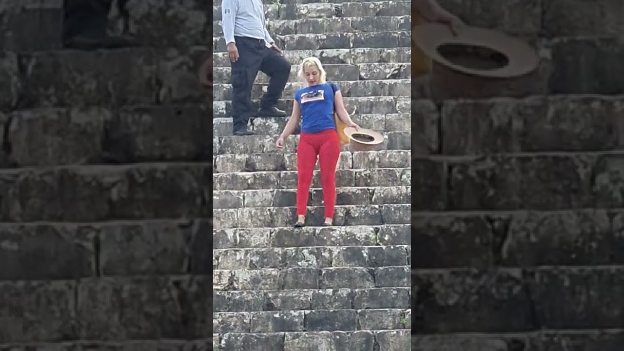 atrevimiento en maravilla del mundo YUCATAN PIRAMIDE CHICHEN ITZA